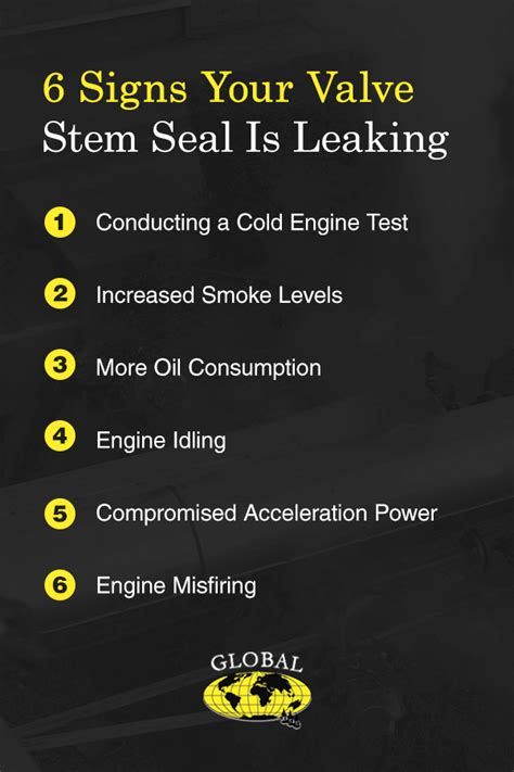 valve oil seal test leak|leaking valve seals cost.